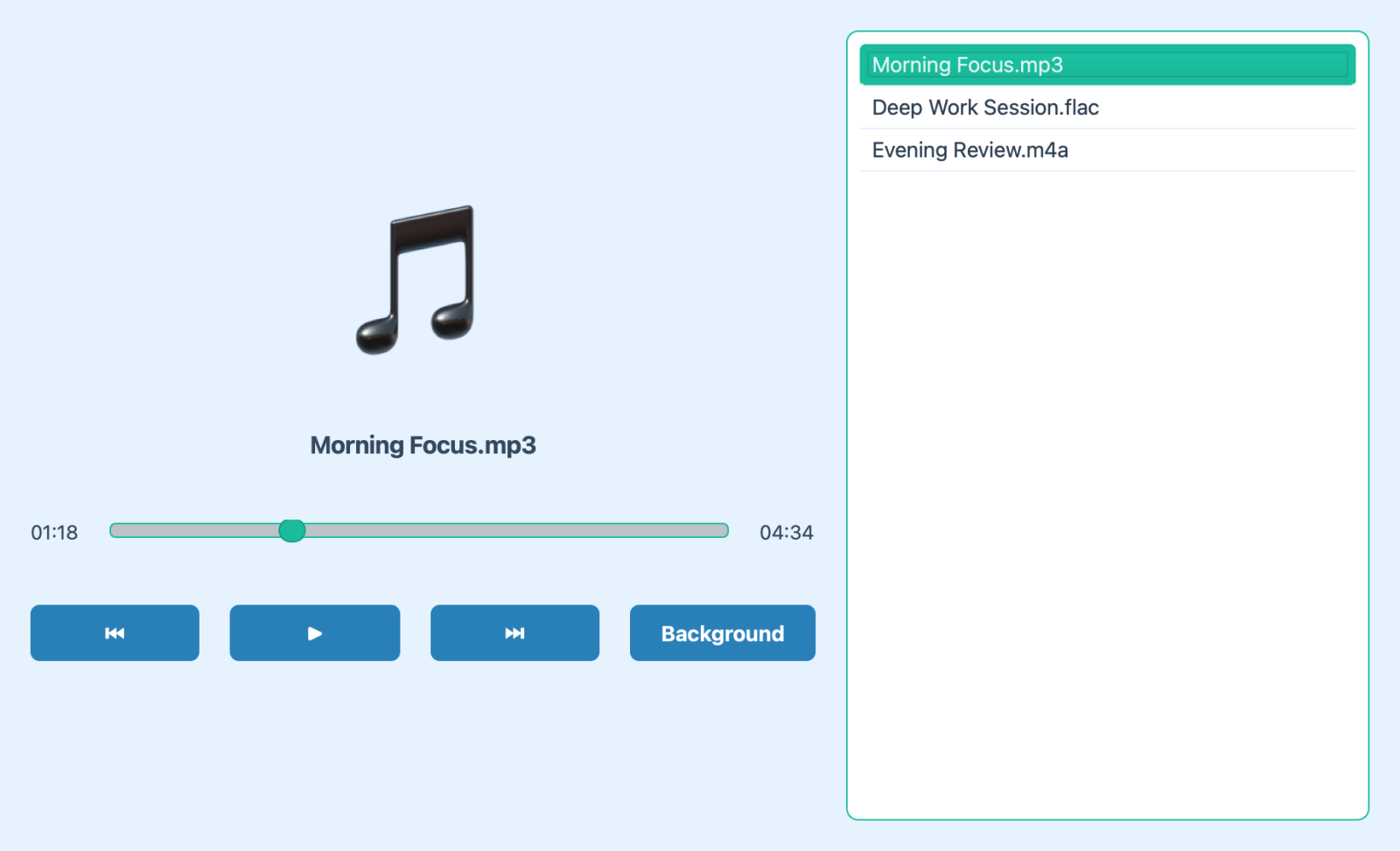 Audio Player