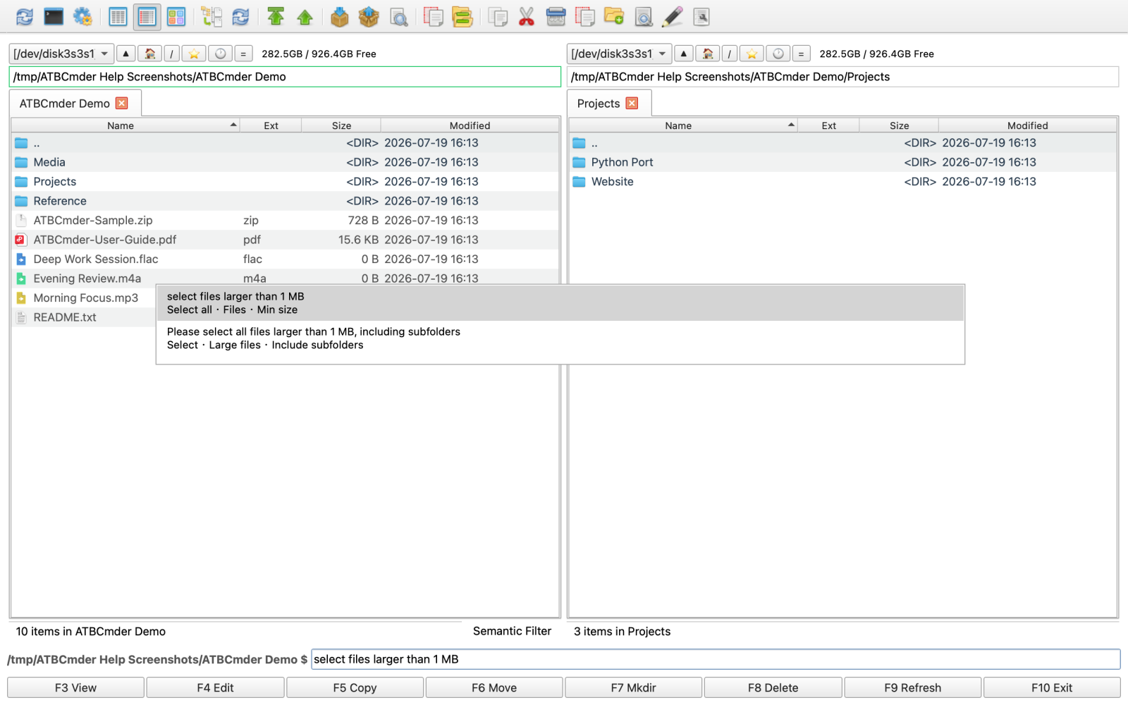 Natural Language File Search