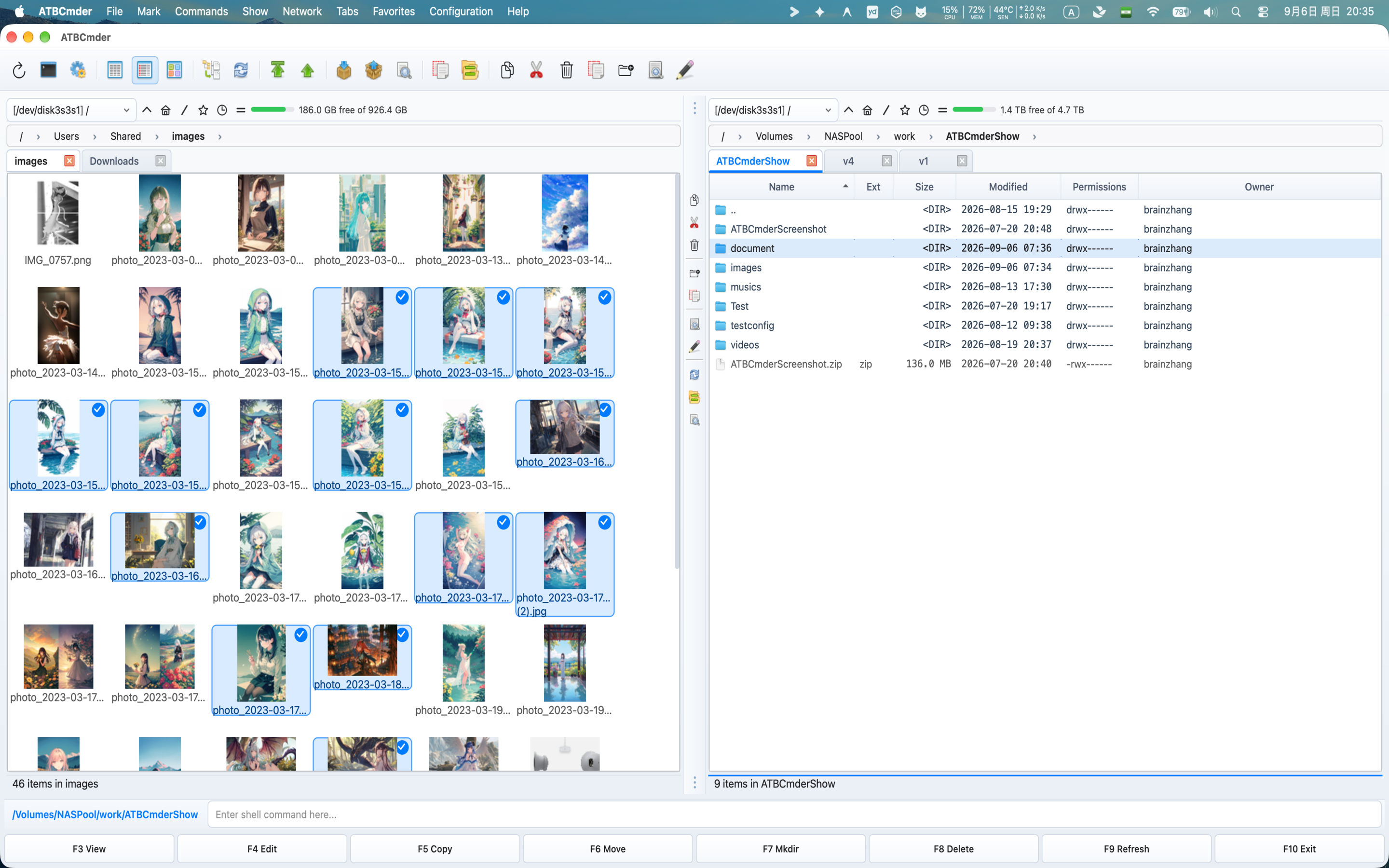 Thumbnail Grid View