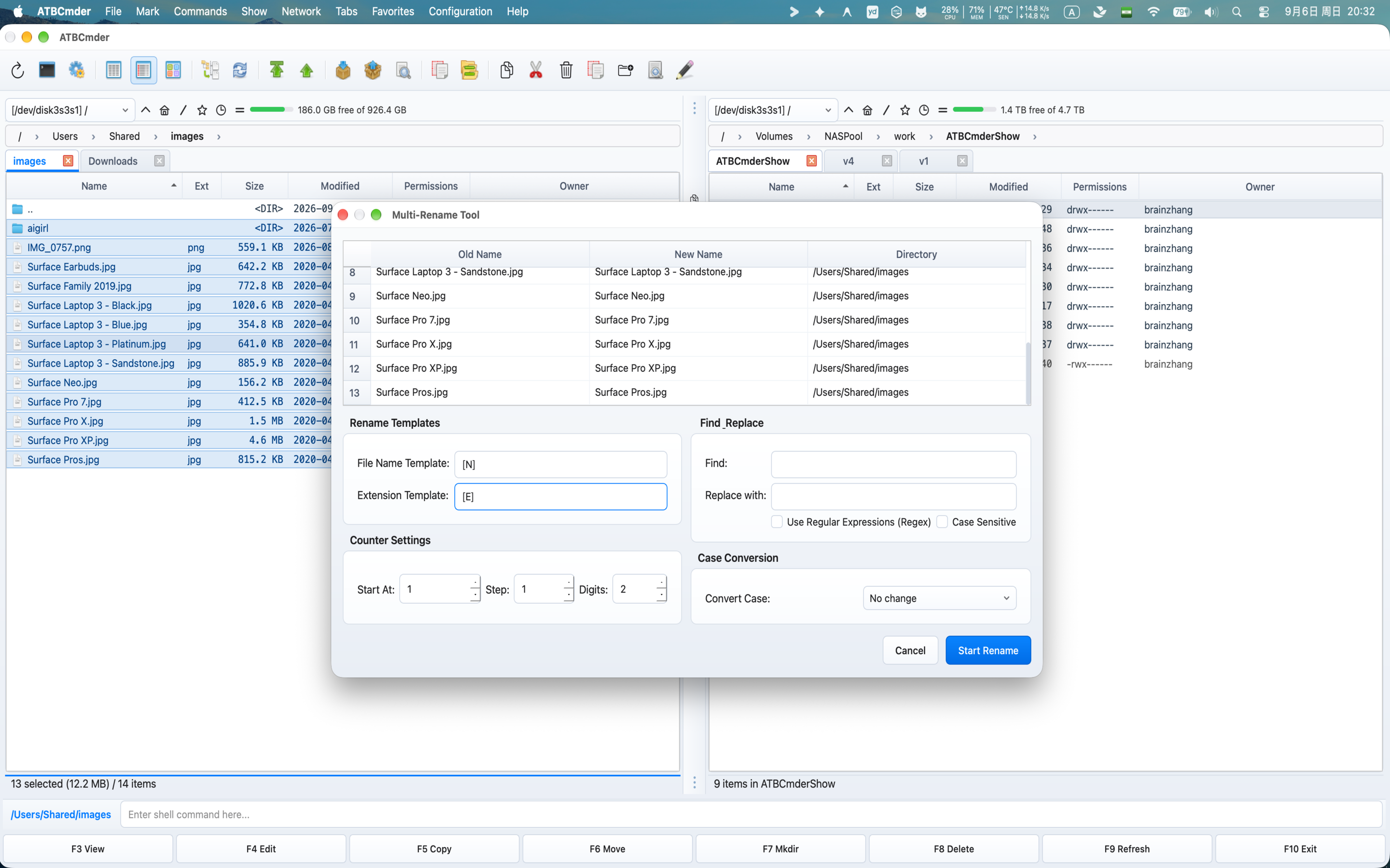 Batch Multi-Rename Tool